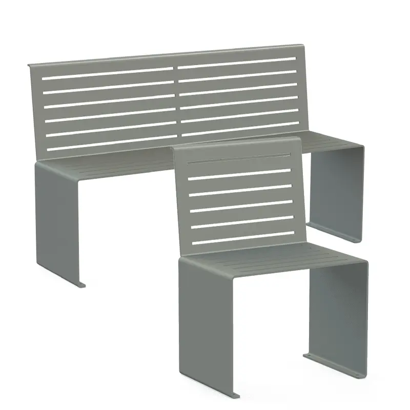 fauteuil banc cubic