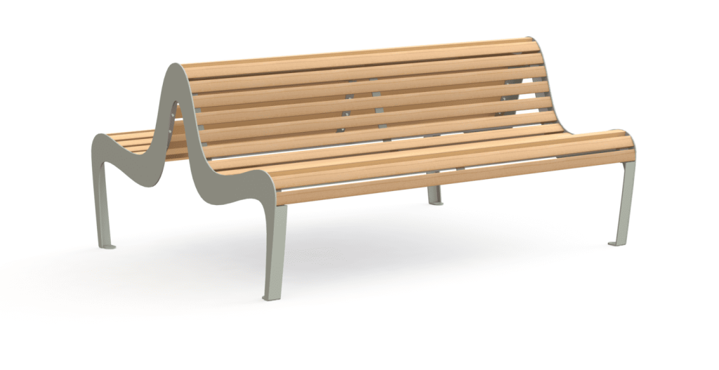 banc double paseo evolution ecoteck® | bories environnement